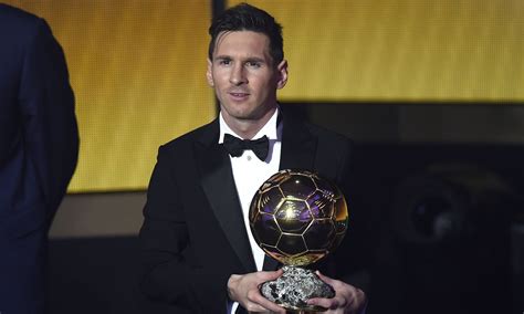 messi winning the ballon d'or